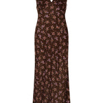 SPELL Melody Bias Maxi Dress - Antique Walnut