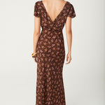 SPELL Melody Bias Maxi Dress - Antique Walnut