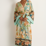 SPELL Painters Garden Gown - Seafoam