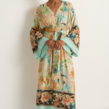 SPELL Painters Garden Gown - Seafoam