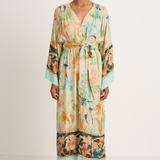 SPELL Painters Garden Gown - Seafoam