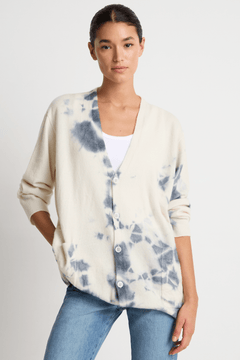 Suzusan Cashmere Seamless Wide Cardigan