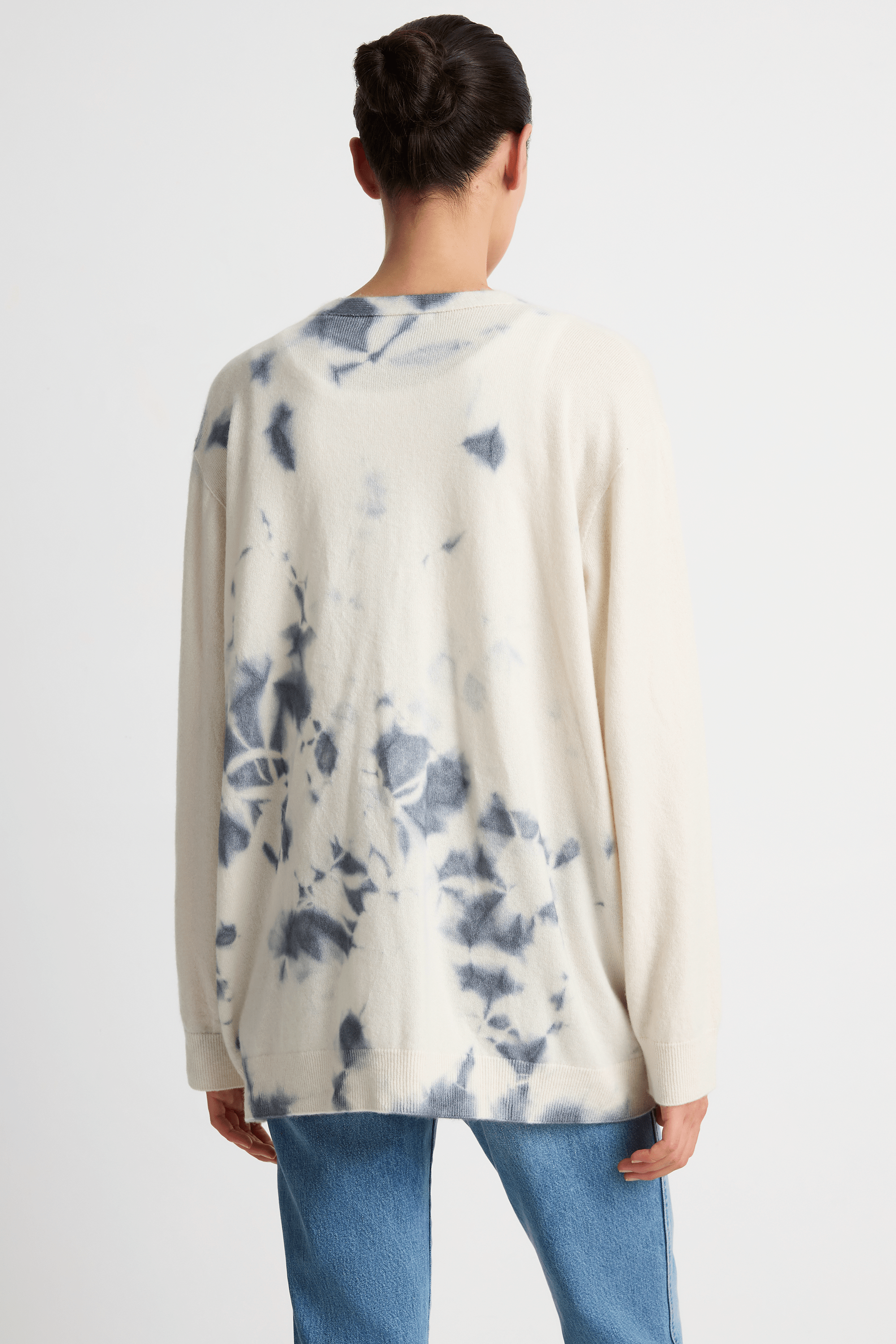 Suzusan Cashmere Seamless Wide Cardigan