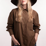 Janessa Leoné Waverly Hat - Chocolate