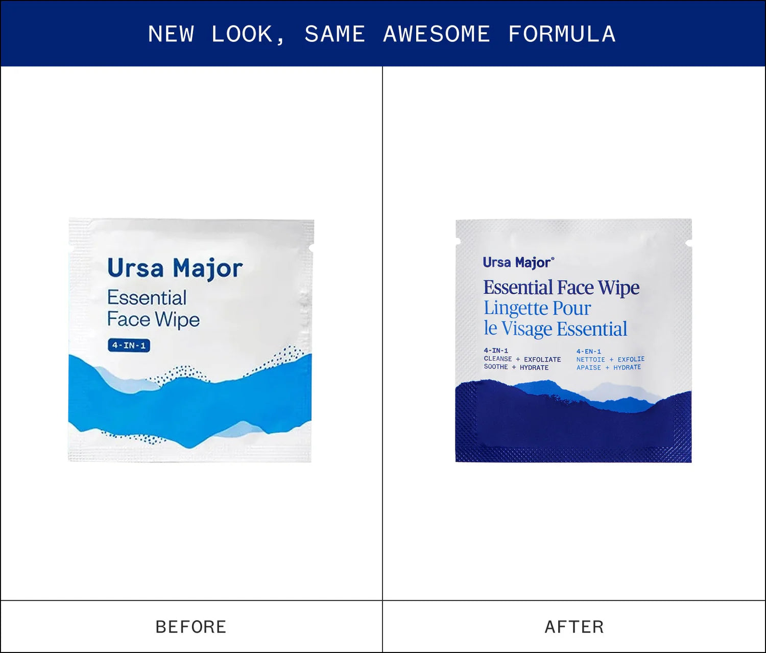 Ursa Major Essential Face Wipes - 20 pack