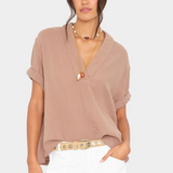 Xirena Avery Top - Ash Brown