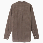 Checkered shirt on a white background