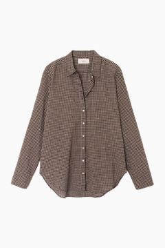 checkered shirt on a white background
