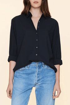 XIRENA Beau shirt in black – Soleil Blue
