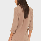 Xirena Scout Shirt - Ash Brown