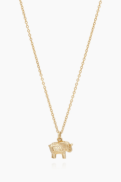 Anna Beck Small elephant charm necklace